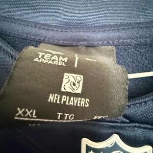 NFL Players Team Apparel Navy Shirt